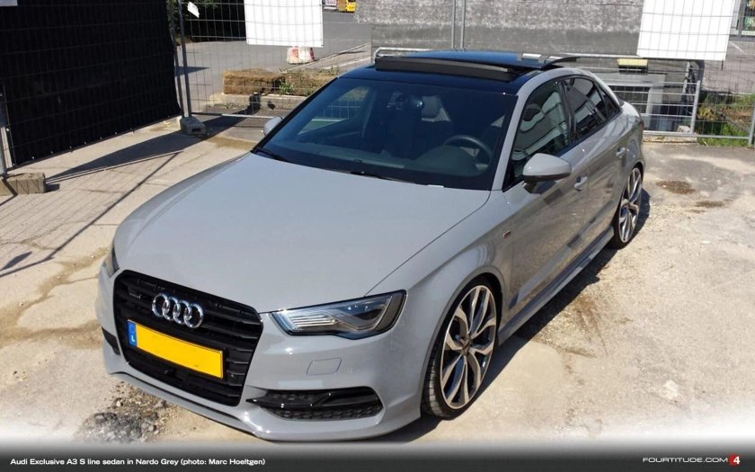 Цвет Nardo Grey Audi