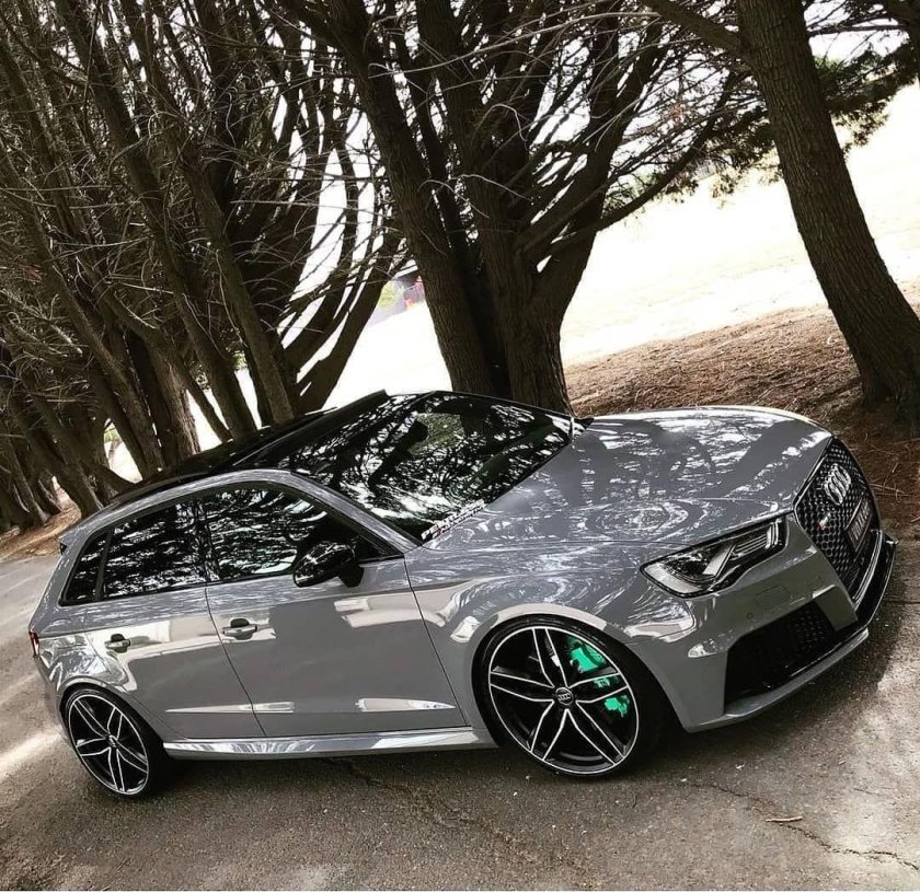 Audi rs3 серый