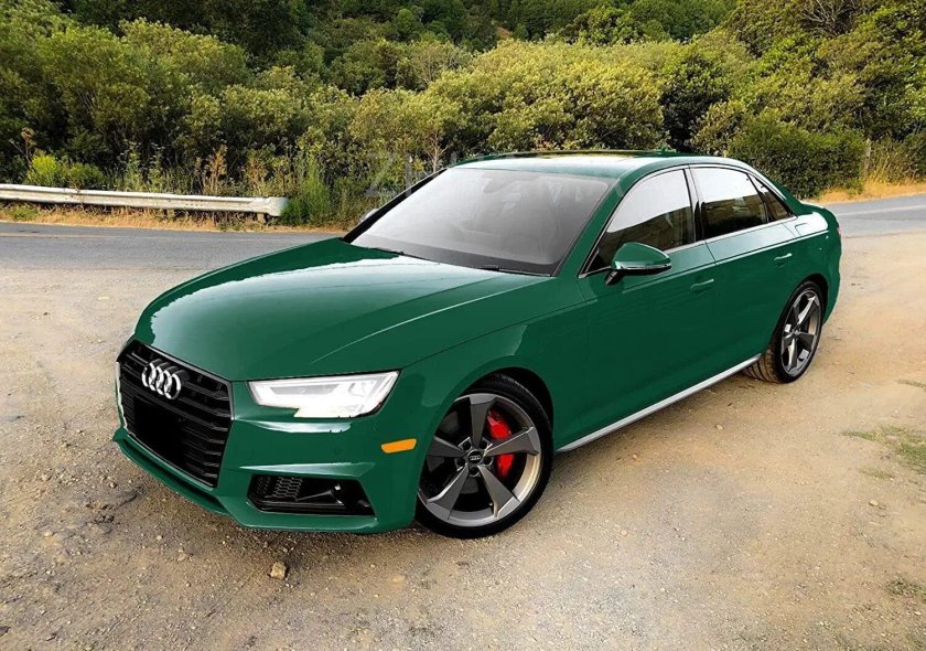 Темно зеленая пленка для авто