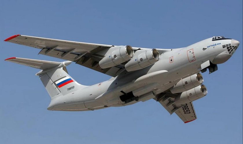 Ил-76 военно-транспортный самолёт МД 90а