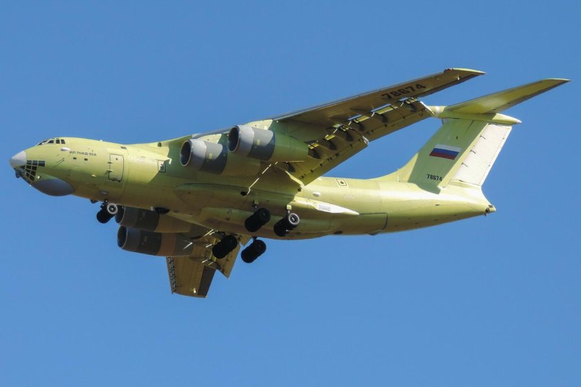 Военно-транспортный самолёт ил-76мд