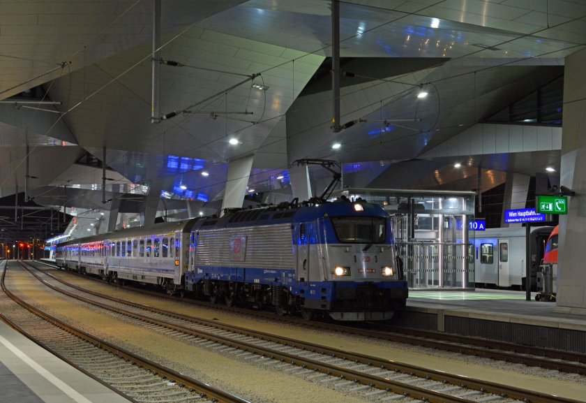 Евросити поезд