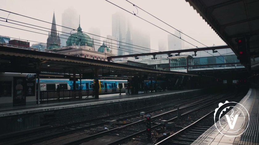 Поезд до станции мост