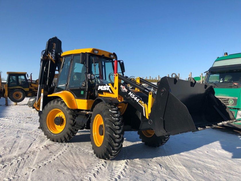 MST m544s экскаватор-погрузчик