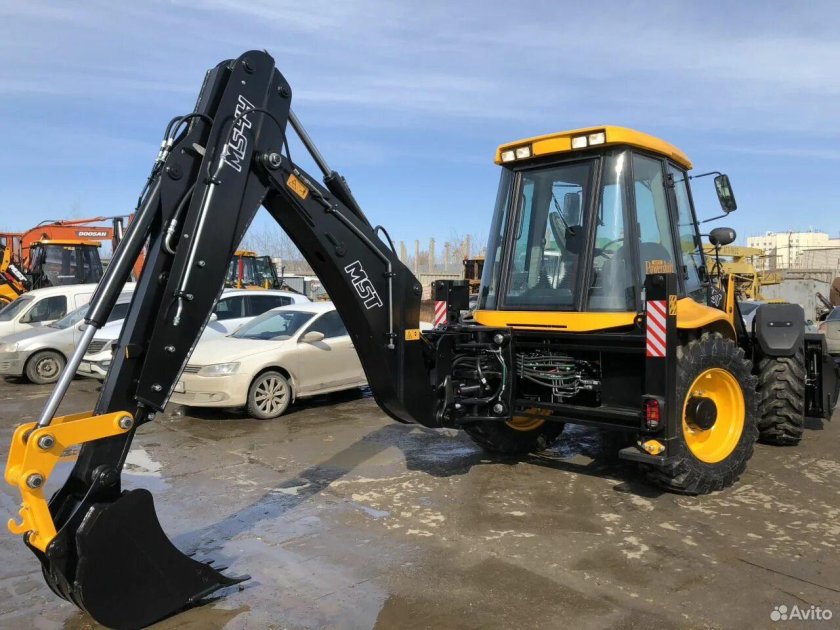 MST m544s экскаватор-погрузчик
