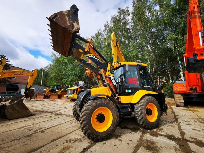 Экскаватор погрузчик мст