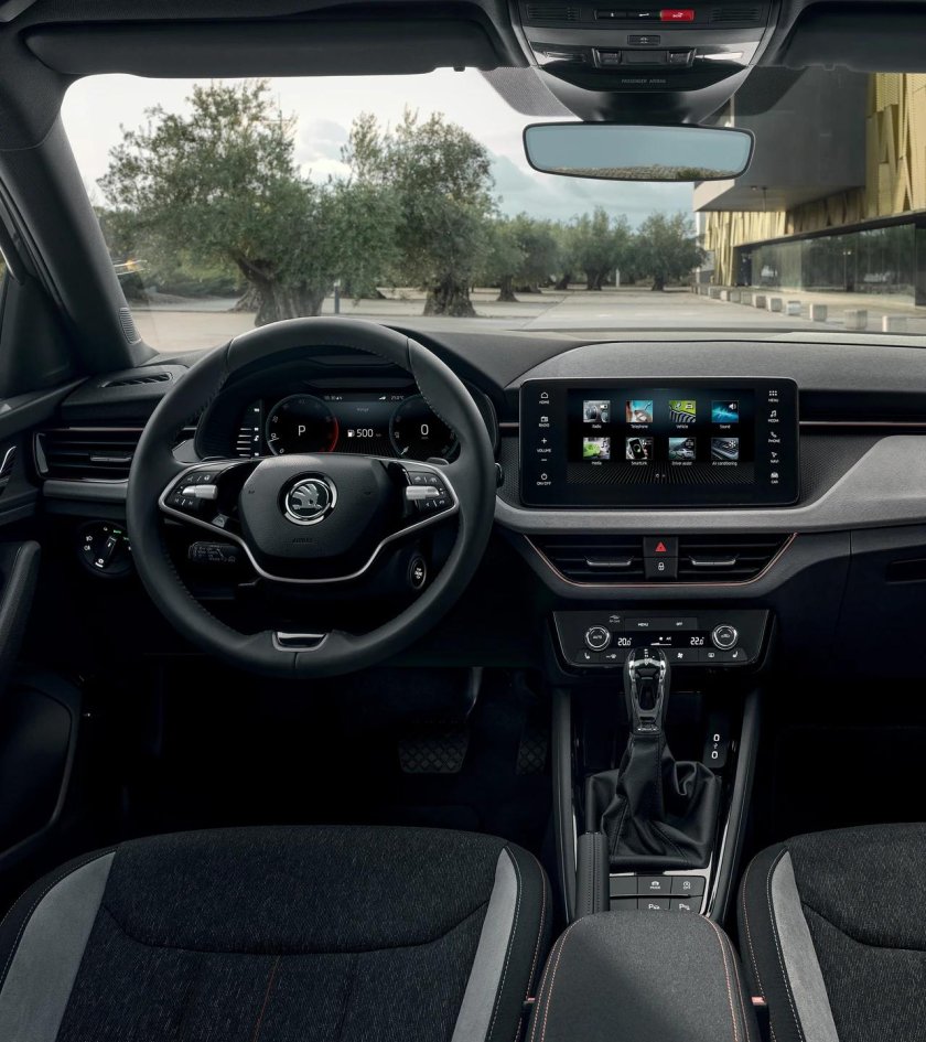 Шкода рапид 2021 салон