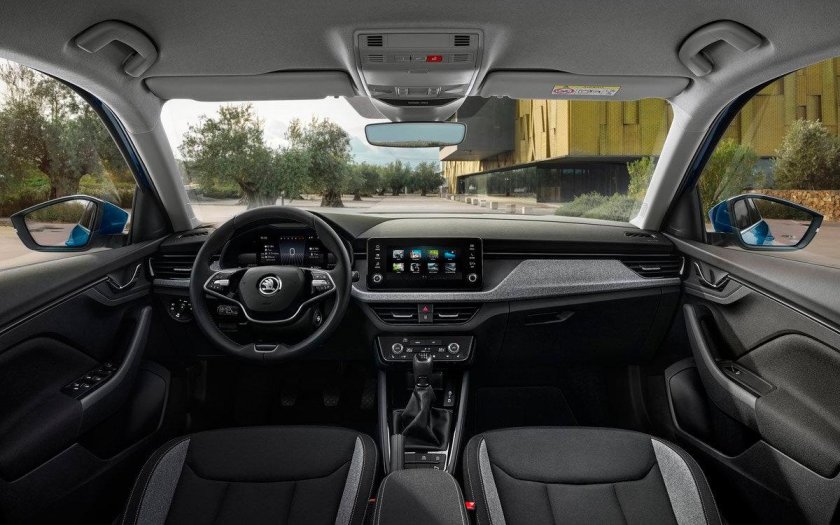 Skoda kamiq салон