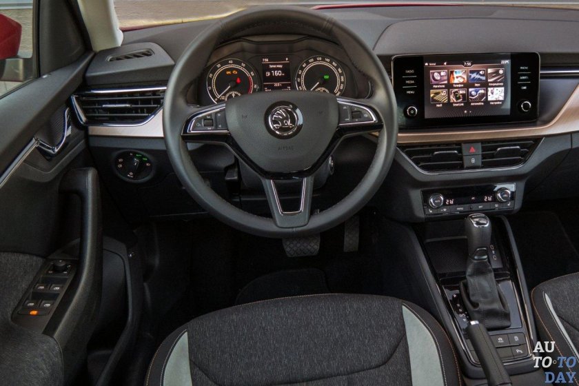 Шкода камик интерьер