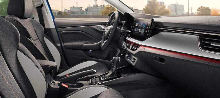 Skoda Scala 2021 салон