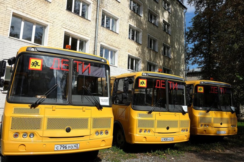 Школьные автобусы