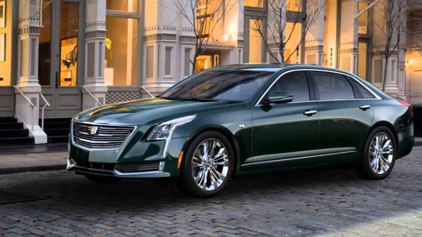 Новый седан кадиллак ст6