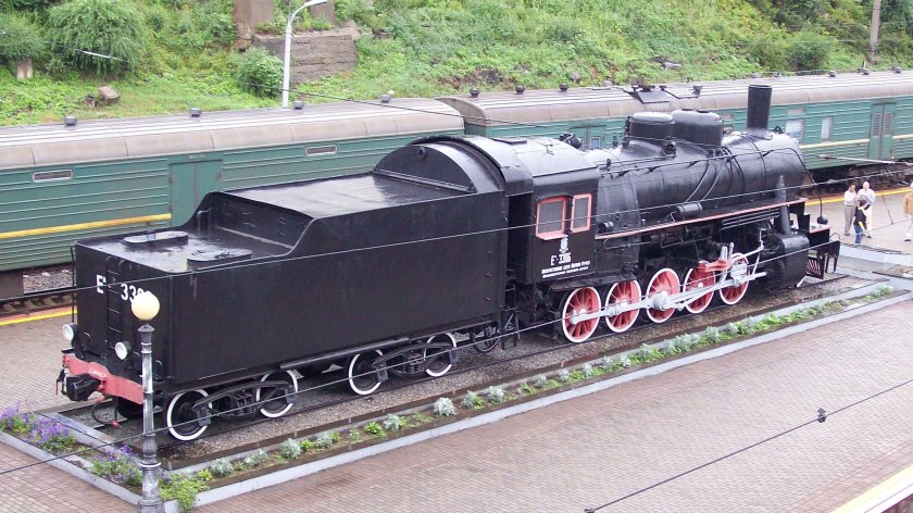 Паровоз еа 3306 Владивосток