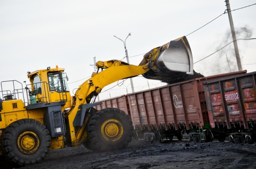 Фронтальный погрузчик Сибантрацит