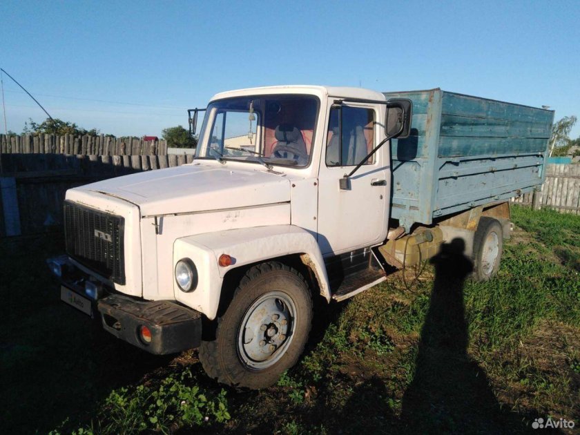 Грузовик газ 3309 самосвал