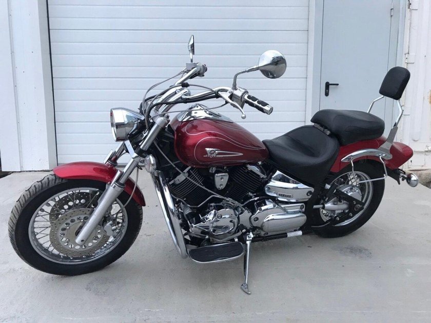 Пневма Ямаха XVS 1100 своими руками