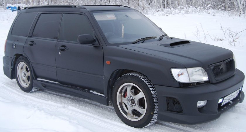 Форестер sg5 черный матовый