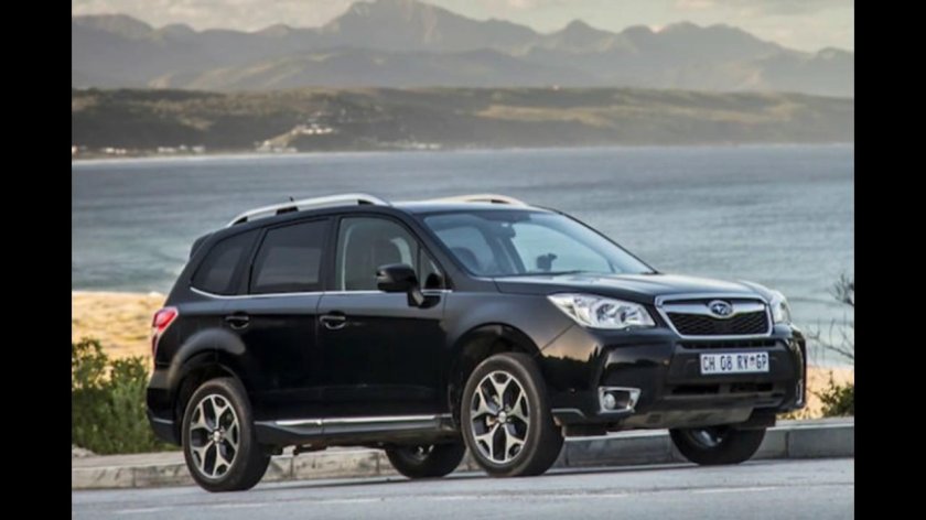 Субару Форестер 2015 черный