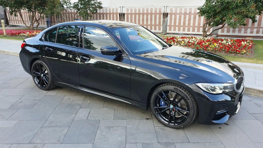 BMW g20 черная матовая