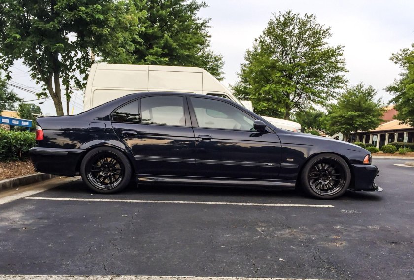 BMW e39 Tuning Black