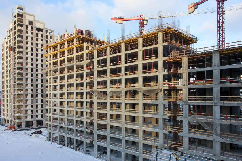 Ход строительства