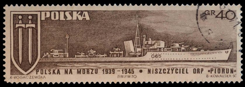 Марка Polska 1939-1945