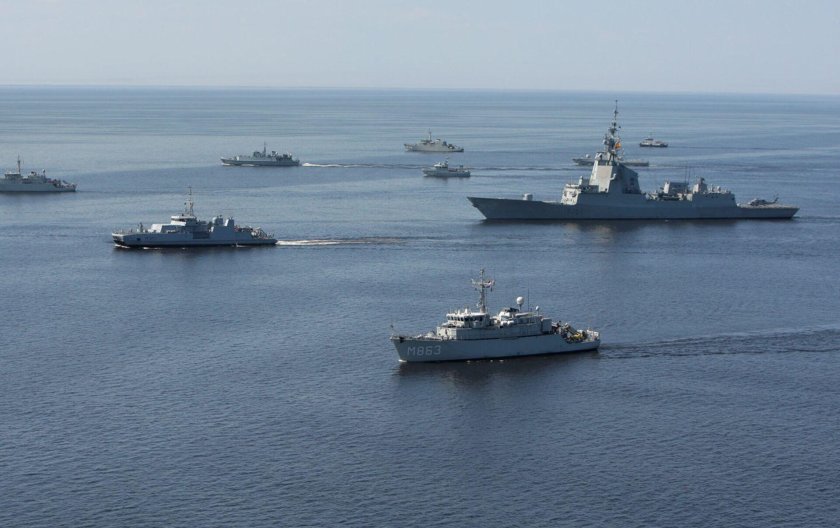Корабли НАТО В Балтийском море