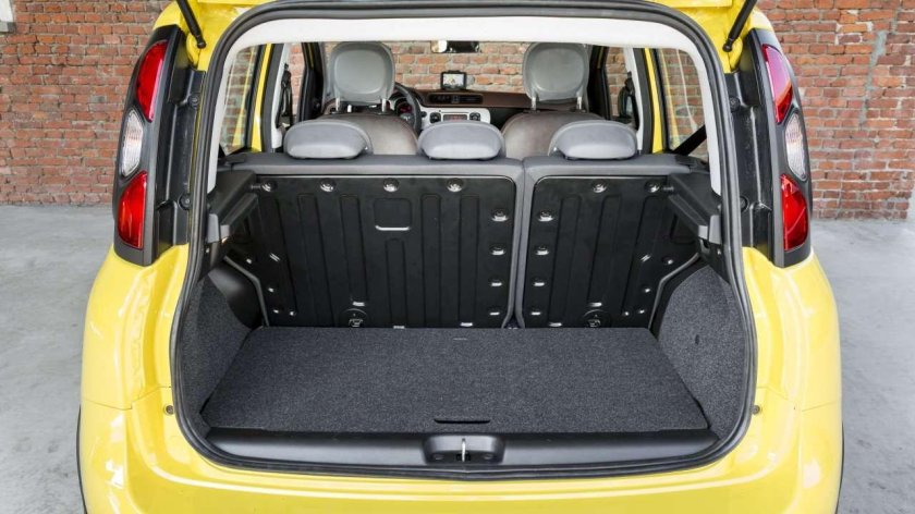Fiat Panda 2020 багажник