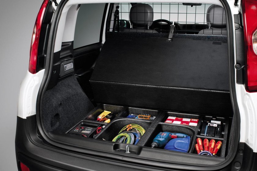 Fiat Panda багажник