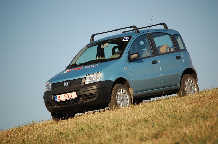 Fiat Panda багажник