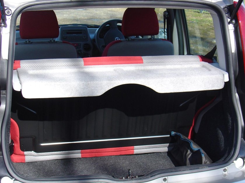 Fiat Panda багажник