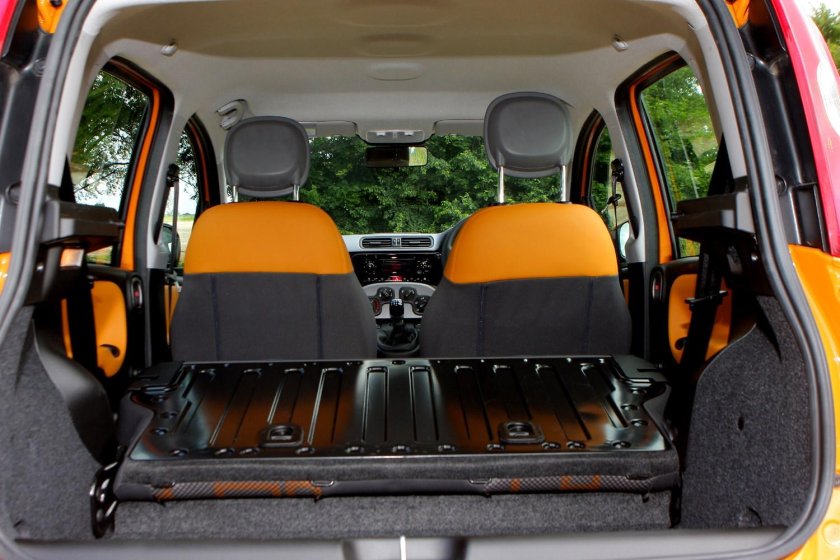 Фиат Панда 4х4 кросс багажник