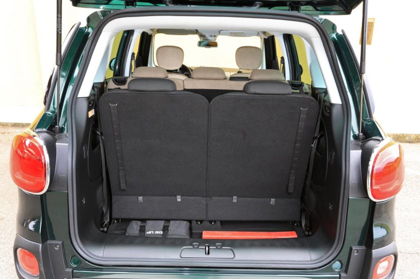 Fiat 500l багажник