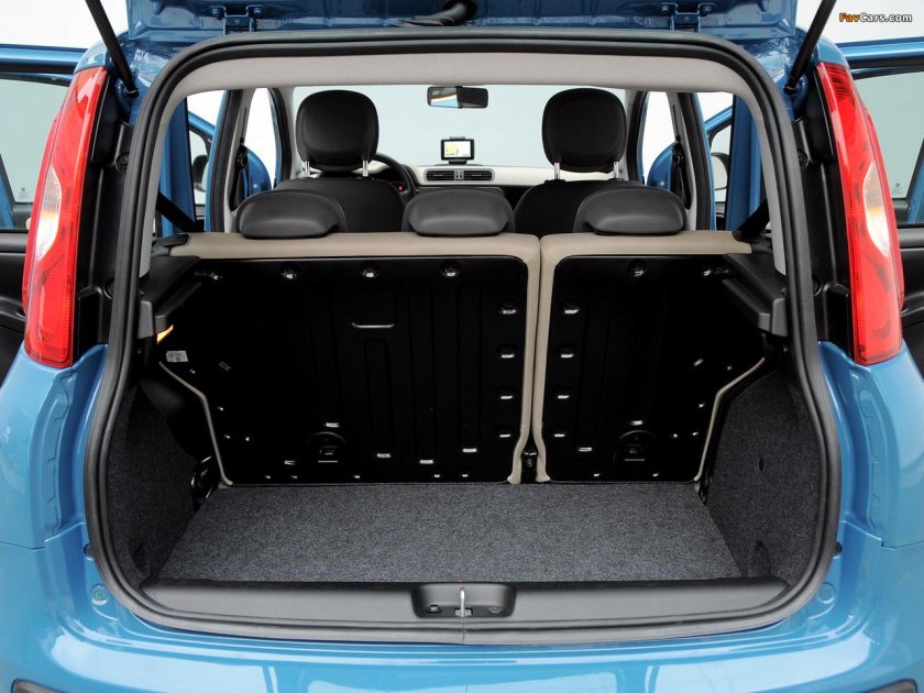 Fiat Panda багажник