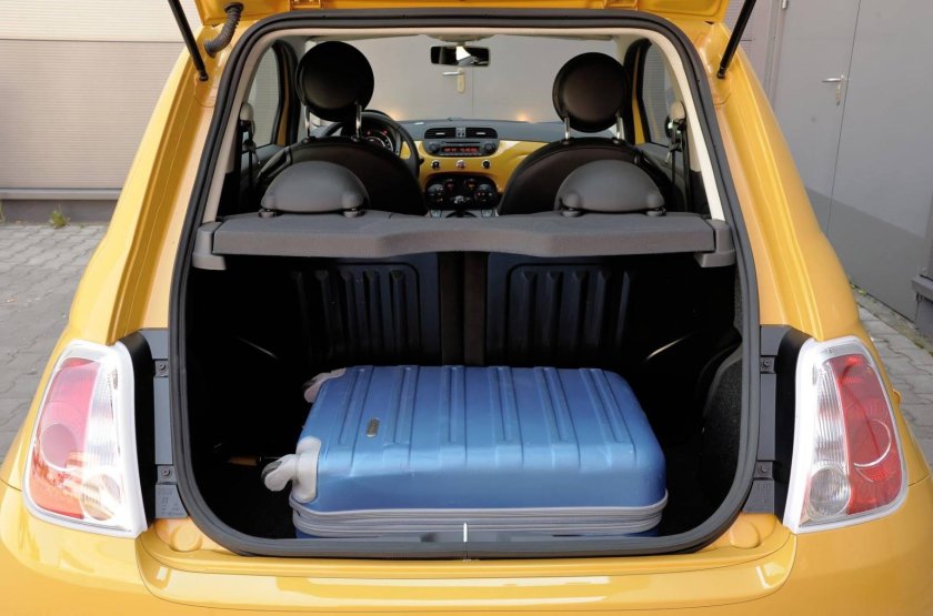 Fiat 500 багажник