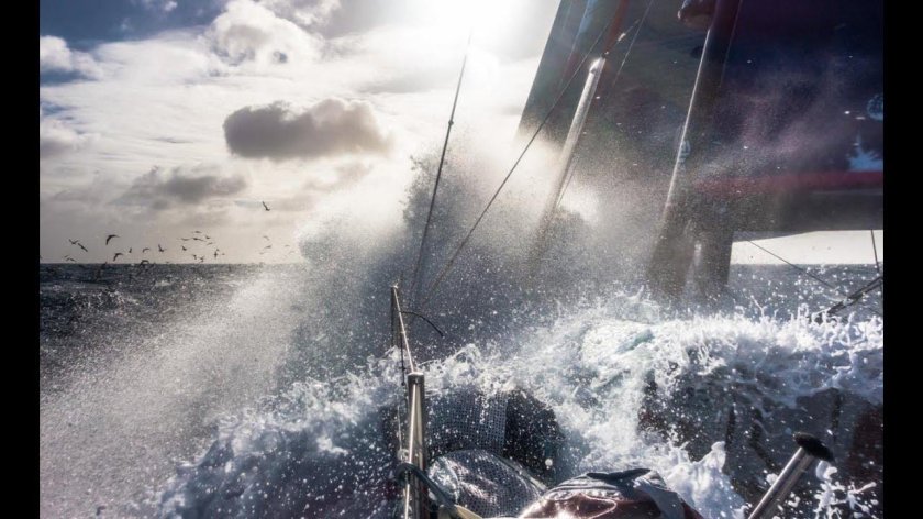 Volvo Ocean Race шторм