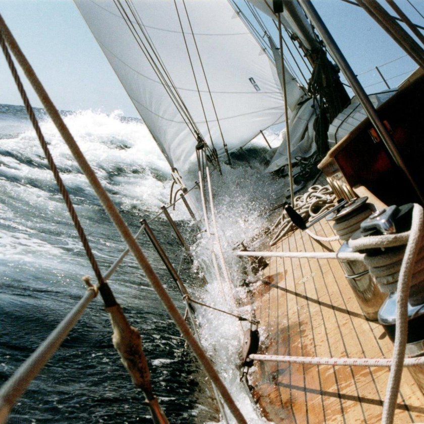 Крузенштерн Барк палуба