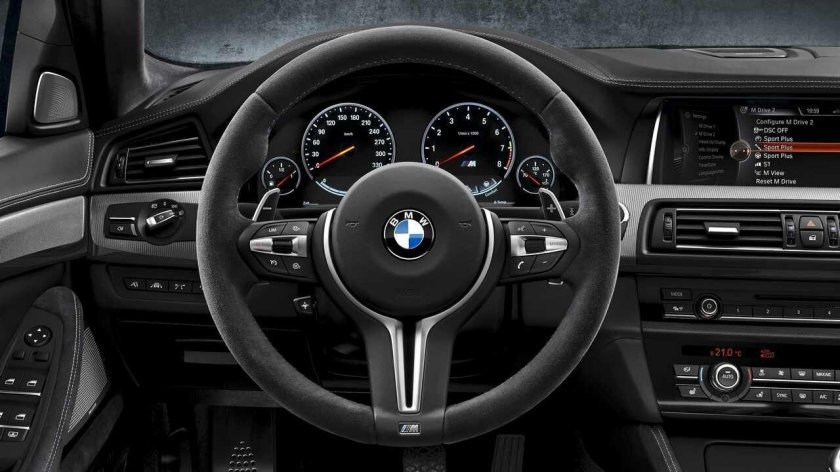 BMW m5 f10 салон