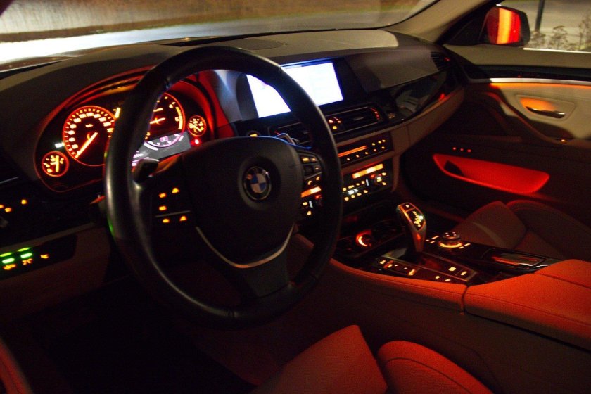 BMW m5 e60 салон