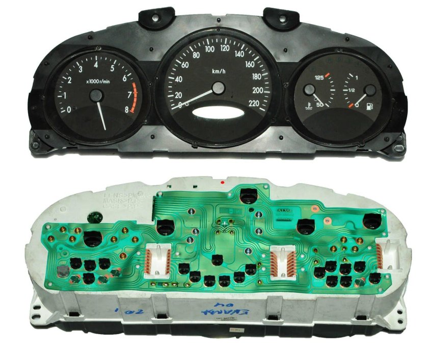 Шевроле Эванда приборная панель