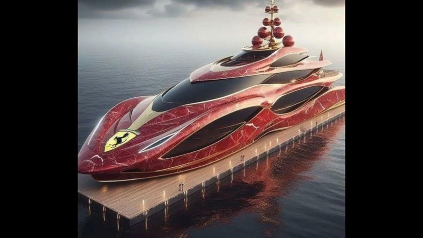 Яхта феррари