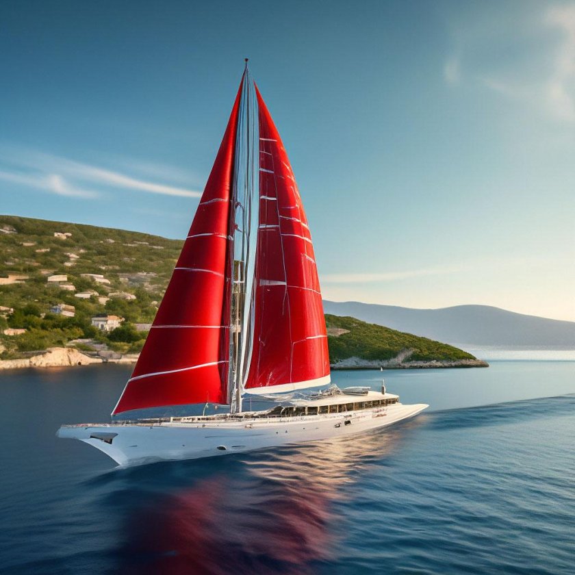 Парусная яхта