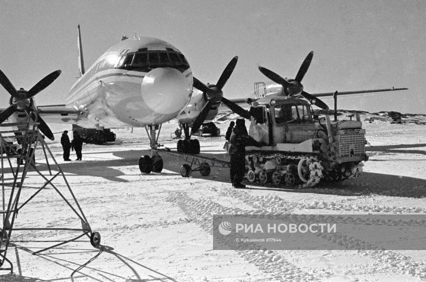Ил 18 первый полет