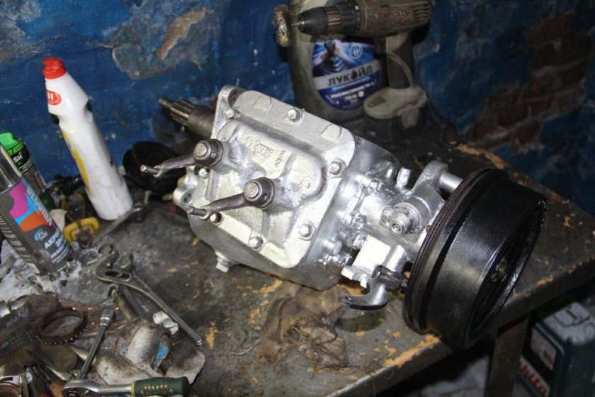 Центровка КПП ГАЗ 24 на ЗМЗ 511