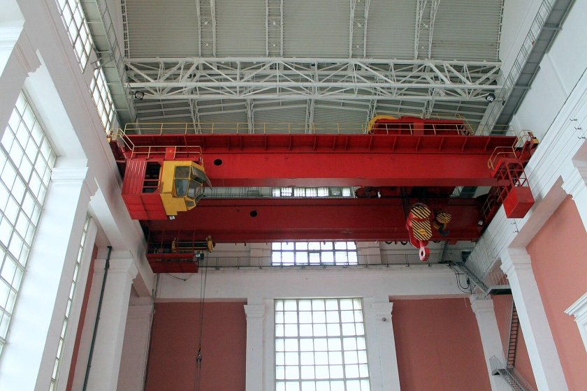 Мостовой кран ГЭС