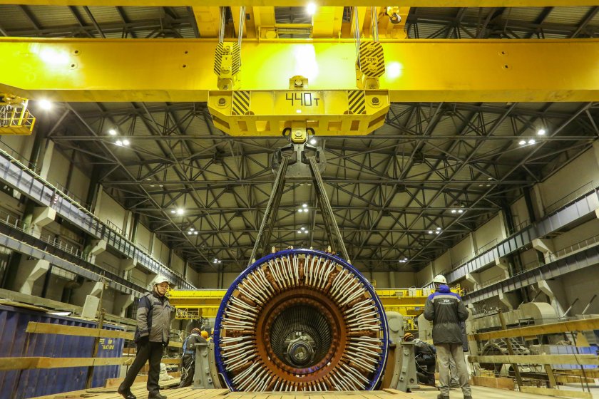 Машзал Ленинградской АЭС