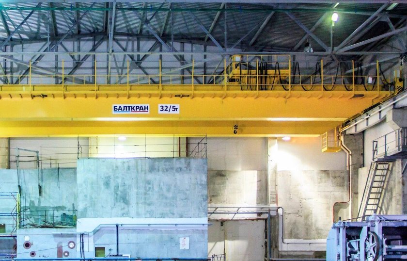Краны машзала для АЭС