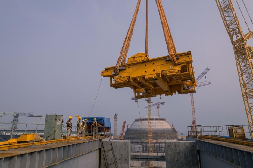 Кран эстакады Курская АЭС-2