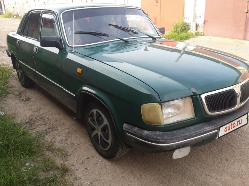 ГАЗ 3110 Волга зеленая