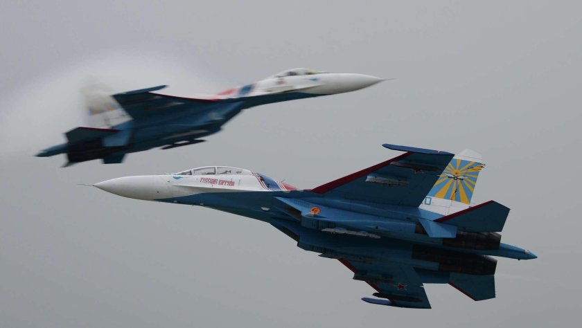 Су 27 пилотажная группа русские витязи